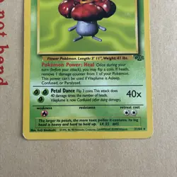 Pokemon TCG Vileplume Jungle Card 31/64 Unlimited Rare Non-Holo MP - Image 4