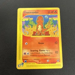 Charmander 98/165 – Expedition Base Set Pokemon Card (2002 WOTC E-Reader) - Image 1