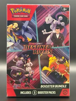 Pokemon TCG - Destined Rivals Booster Bundle 6 packs factory sealed! - Image 1