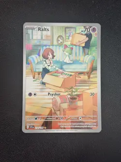 Ralts 211/198 - Scarlet Violet Base Set Illustration Rare Pokemon TCG NM - Image 1
