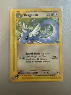 Pokemon TCG Dragonair Expedition Base Set 75/165 Regular Uncommon - LP/NM 💎 - Image 1