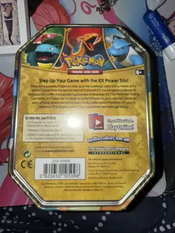 2016 Pokemon TCG EX Power Trio Tin - Venusaur-EX - New Factory Sealed - Image 2