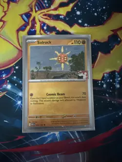 Solrock 075/132 Cosmos Holo Play! Stamp Prize Pack Series 8 Pokemon TCG NM - Image 1