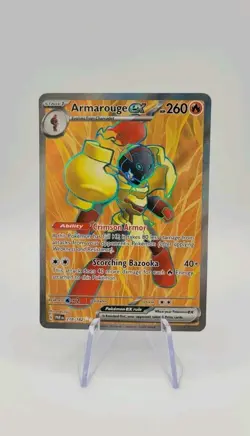 Pokemon TCG: Armarouge ex 218/182 Ultra Rare - Paradox Rift - NM - Image 1