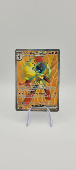 Pokemon TCG: Armarouge ex 218/182 Ultra Rare - Paradox Rift - NM - Image 2