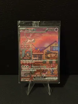 Mew ex SVP 053 Pokemon TCG Scarlet Violet 151 Black Star Promo Full Art SEALED - Image 1