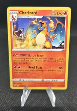 Pokemon TCG SWSH04: Vivid Voltage 025/185 Charizard Non-Holo Rare - Image 1