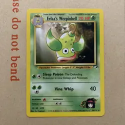 Erika's Weepinbell 49/132 Uncommon Gym Heroes Pokemon Near Mint NM - Image 2