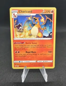 Pokemon TCG SWSH04: Vivid Voltage 025/185 Charizard Non-Holo Rare - Image 1