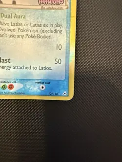 Pokemon TCG Latios 12/110 Holon Phantoms Delta Species Reverse Holo Rare STAMPED - Image 2