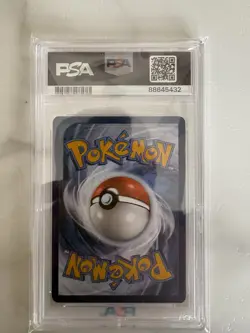 Pokemon 2023 Poliwhirl 176/165 Full Art Illustration Rare Mew PSA 9 - Image 2