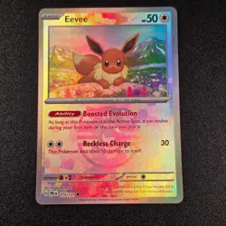 Pokemon TCG - Prismatic Evolutions - Eevee Master Ball - 074/131 - Near Mint - Image 1