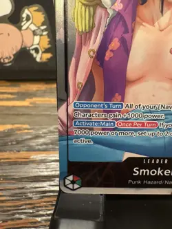 One Piece Smoker OP10-001 Parallel Foil - Royal Blood NM ENGLISH - Image 5