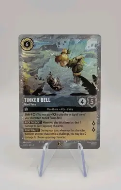 Disney Lorcana TCG: Tinker Bell - Giant Fairy 11/P3 - Promo Cold Foil - NM - Image 1