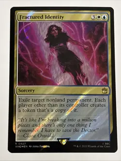MTG Universes Beyond: Doctor Who Fractured Identity Surge Foil 0827 NM Rare - Image 1
