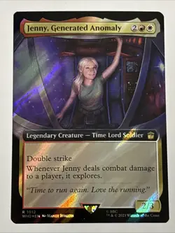 MTG Doctor Who Jenny, Generated Anomaly Extended Art Surge Foil 1012 NM Rare - Image 1