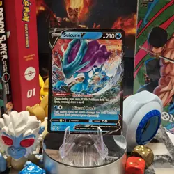 2021 Pokemon Evolving Skies SUICUNE V Ultra Rare #031/203 Full Art - Image 1