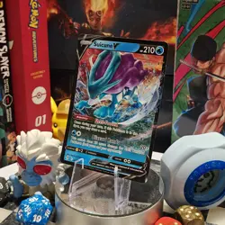 2021 Pokemon Evolving Skies SUICUNE V Ultra Rare #031/203 Full Art - Image 2