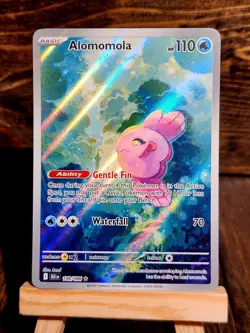 Pokemon Alomomola 108/086 Sv: Black Bolt Illustration Rare Holo 110 HP Basic - Image 1