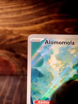 Pokemon Alomomola 108/086 Sv: Black Bolt Illustration Rare Holo 110 HP Basic - Image 3