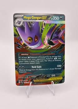Mega Gengar EX, Pokemon Near Mint, Phantasmal Flames, Double Rare, 56/94 - Image 1