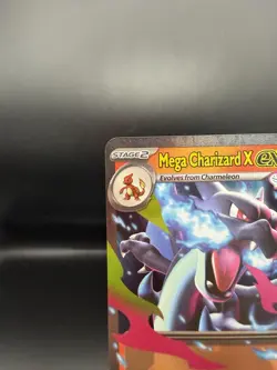 Mega Charizard X ex - MEP Black Star Promo #29 Mega Evolution Pokemon - NM - Image 2