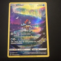 Pokemon TCG Keldeo GG07/GG70 Crown Zenith Galarian Gallery Full Art Rare - Image 1