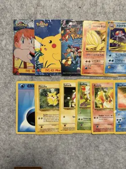 Old Pokemon Card Lot - 20 Vintage Pokemon TCG / Topps Pikachu 1999 All DMG Cond. - Image 2