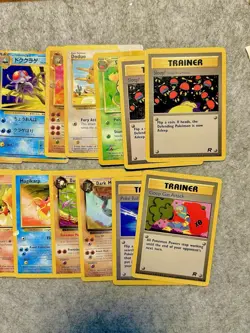 Old Pokemon Card Lot - 20 Vintage Pokemon TCG / Topps Pikachu 1999 All DMG Cond. - Image 4