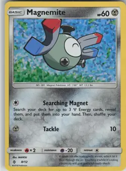Magnemite 008/012 Holo McDonald's Promos 2018 Pokemon Holo NM - Image 1