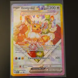 Pokemon Eevee ex SVP 174 Scarlet & Violet Promo Holo 200 HP English - Image 1