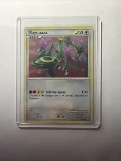 Pokemon TCG Rayquaza Call of Legends Holo Rare 20/95 Basic HP 100 English - Image 1