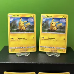 LOT of 4 ⚡ Pikachu SM183 NM Sun&Moon Black Star Promo Pokemon TCG - Image 2