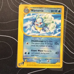 Wartortle - 92/165 Expedition Base Set - Pokemon TCG - 2002 LP - Image 1