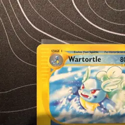 Wartortle - 92/165 Expedition Base Set - Pokemon TCG - 2002 LP - Image 2