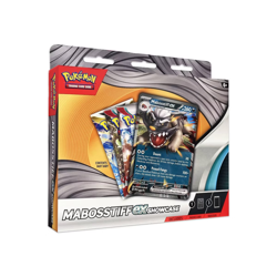 Pokemon TCG Mabosstiff ex Showcase Box Sealed Promo & 3 Booster Packs - Image 1