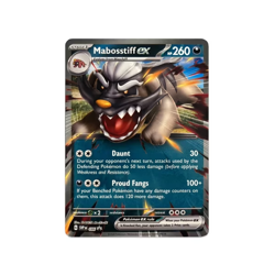 Pokemon TCG Mabosstiff ex Showcase Box Sealed Promo & 3 Booster Packs - Image 2
