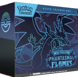 Phantasmal Flames Elite Trainer Box ETB Pokemon New Sealed Pokemon - Image 2
