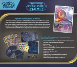 Phantasmal Flames Elite Trainer Box ETB Pokemon New Sealed Pokemon - Image 3