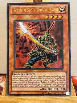 Legendare Sechs Samurai - Enishi STOR-DE021 Ultra Rare Deutsch NM YUGIOH - Image 1
