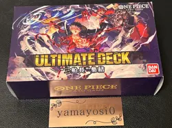 One Piece Card Game Ultimate Decks 3 Captains Gathered Luffy, Kid, Law ST-10 - Image 1
