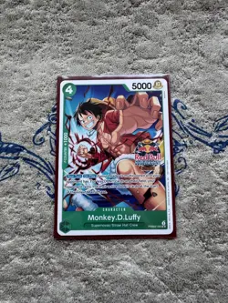 One Piece TCG Red Bull Double Don Event Promo Luffy - Image 1