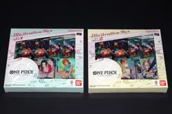 2025 Bandai OP One Piece Illustration Box Vol 1 And 2 Bundle NEW Sealed CCG - Image 1