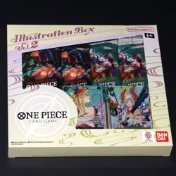 2025 Bandai OP One Piece Illustration Box Vol 1 And 2 Bundle NEW Sealed CCG - Image 4