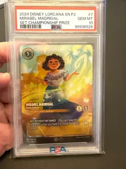 Disney Lorcana - Mirabel Madrigal - Set Championship Prize - PSA 10 💎🔥 - Image 1