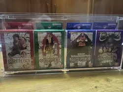 One Piece Super Pre Release Starter Deck Full Set Sealed TCG Card Game - Image 1