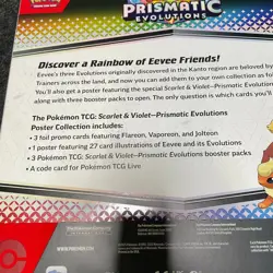 Pokemon TCG: Scarlet & Violet Prismatic Evolutions Poster Collection Box - Image 3