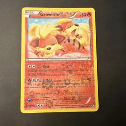Growlithe RC4/RC25 Legendary Treasures RC Reverse Holo Pokemon Card - Image 1