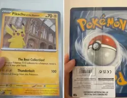 Pikachu at the Museum Jumbo Promo Card - Natural History Museum 2026 - SEALED... - Image 1