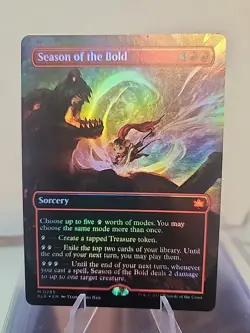 Season of the Bold (Borderless) Bloomburrow Foil - Image 1